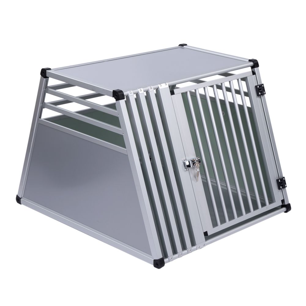 AluRide Dog Crate - Size L: 92 x 80 x 65 cm (L x W x H)