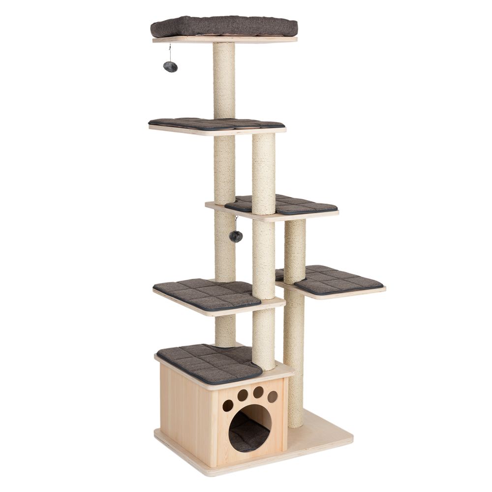 La Tour Cat Tree - natural / brown