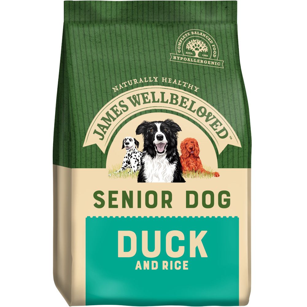James Wellbeloved Senior - Duck & Rice - 15kg