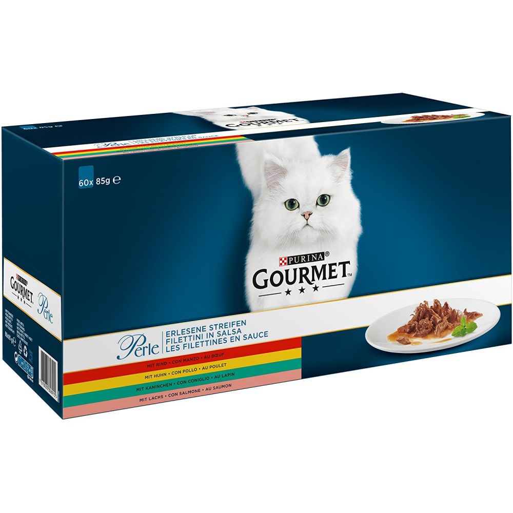 Gourmet Perle Pouches Mixed Saver Pack 60 x 85g - Chef's Collection