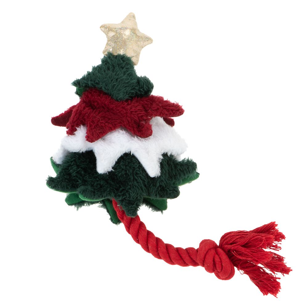 Xmas Tree Dog Toy - 1 Toy