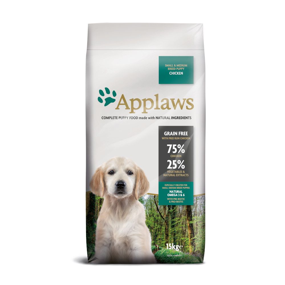Applaws Puppy Small & Medium Breed - Chicken - 7.5kg