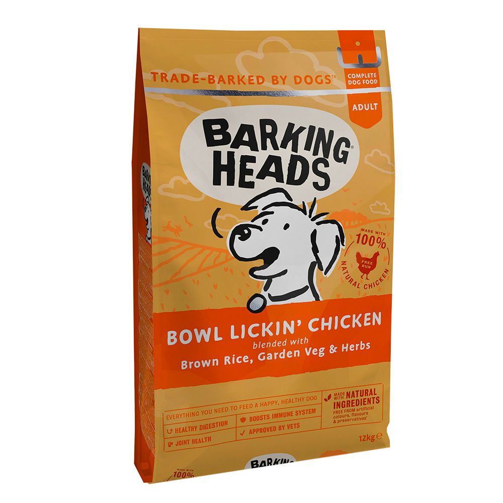 Barking Heads Dry Food Economy Pack 2 x 12kg - Chop Lickin' Lamb