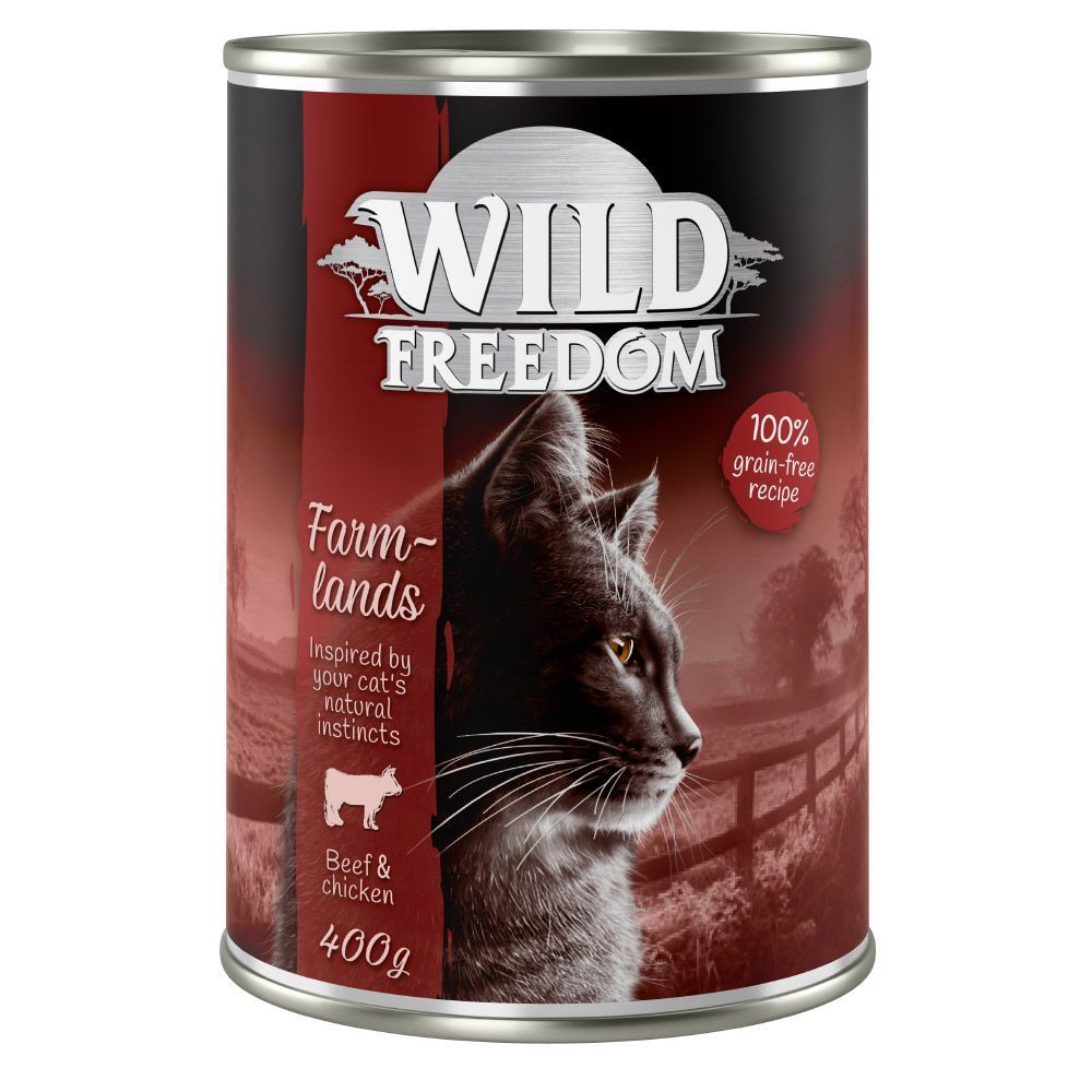 24 x 400g Wild Freedom Wet Cat Food - £5 Off!* - Mixed Pack