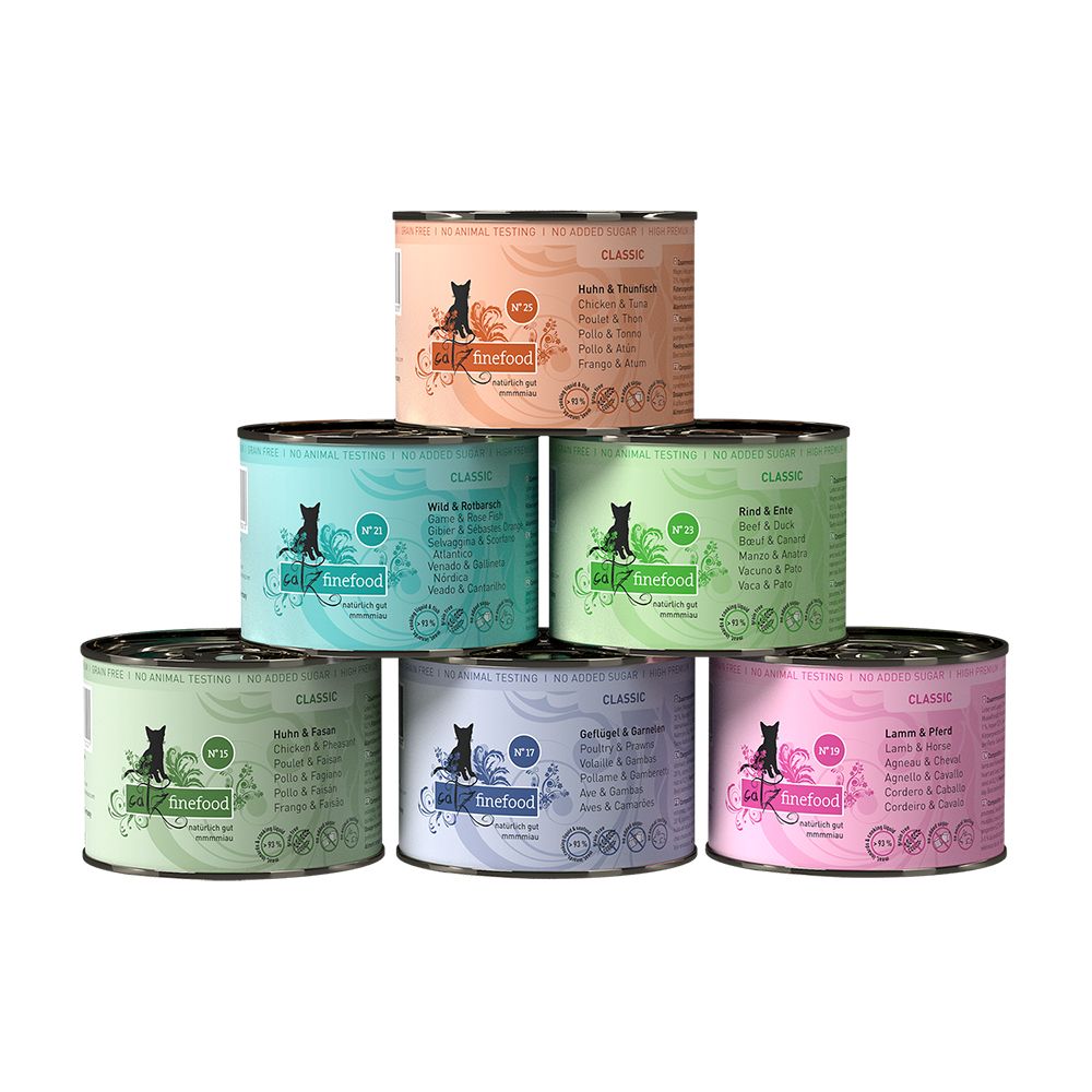 catz finefood Can Mixed Trial Pack 6 x 200g - Mixed Trial Pack I