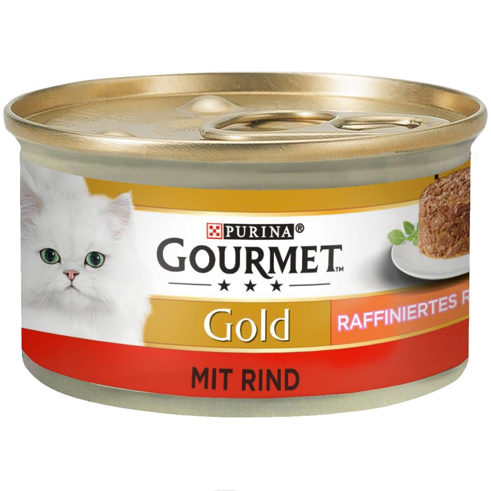 Gourmet Gold Refined Ragout 12 x 85g - Salmon & Pollock