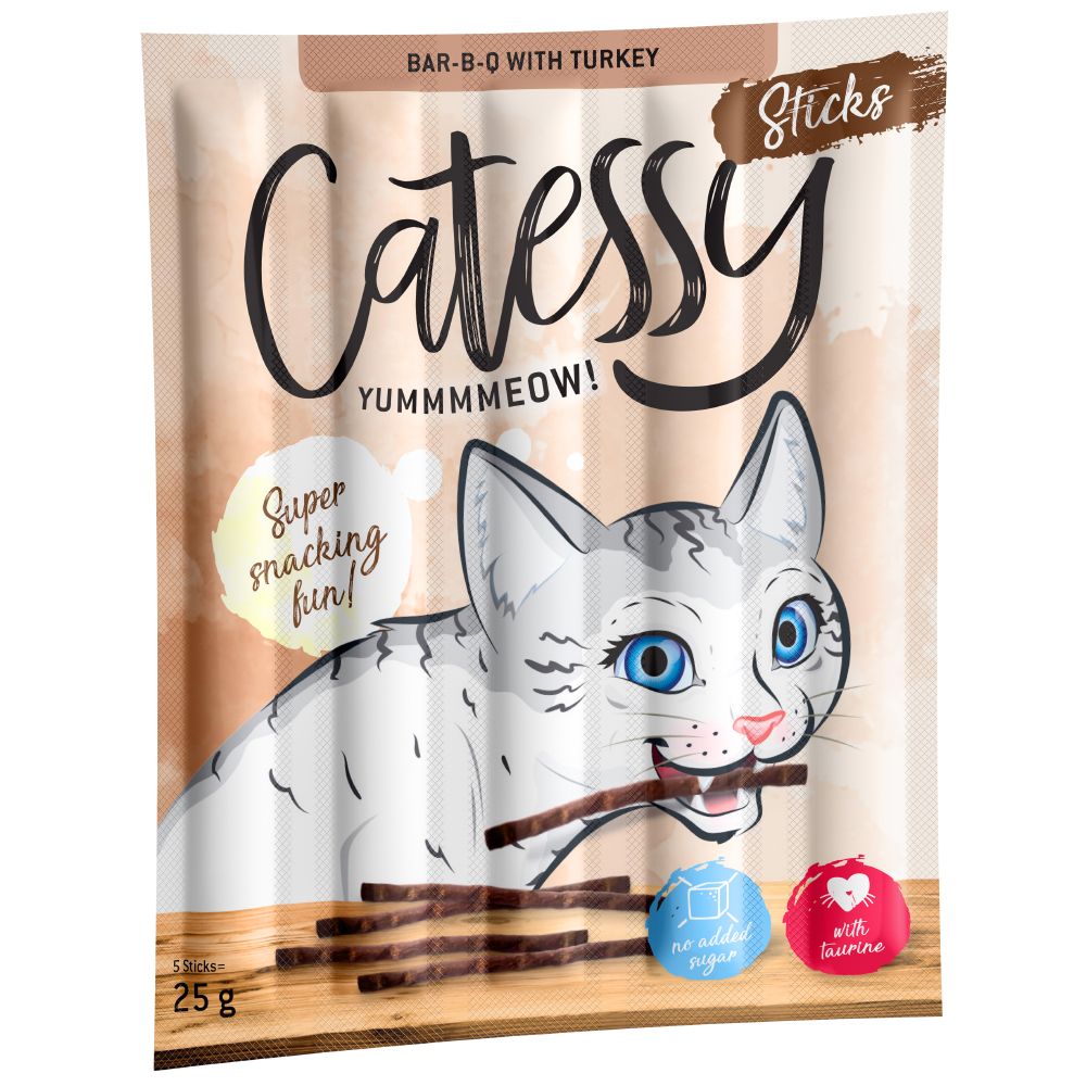 Catessy Sticks - 10 Sticks - With Poultry & Liver