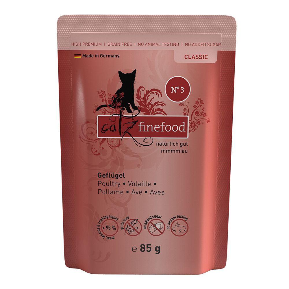 catz finefood Pouch Mixed Pack - Saver Pack: Mixed Pack I (24 x 85g)