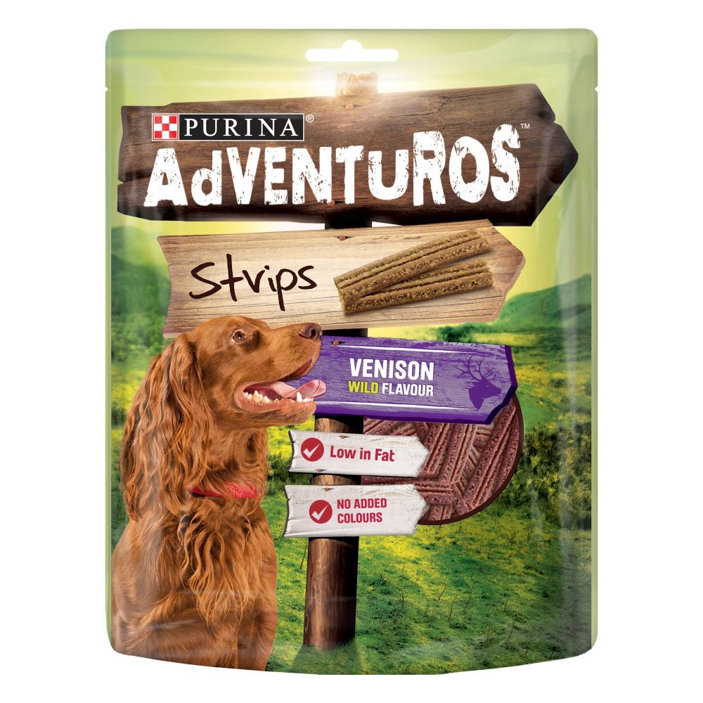AdVENTuROS Strips Venison - 90g