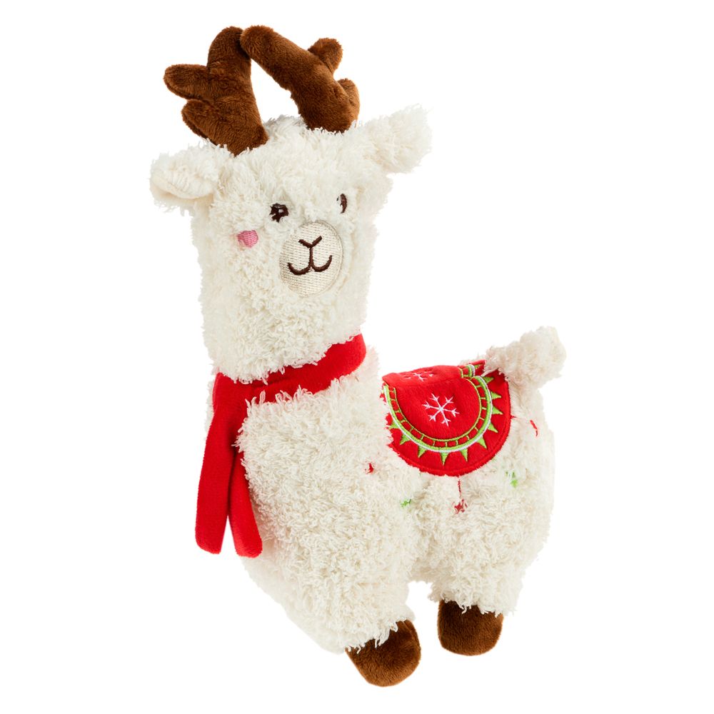 Festive Alpaca Dog Toy - 1 Toy