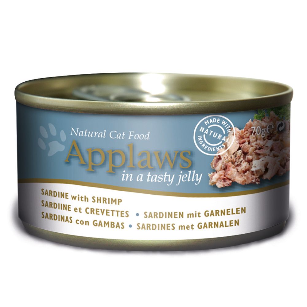 Applaws Cat Food 70g in Jelly - Grain-Free - Mixed Pack: Jelly Selection 12 x 70g