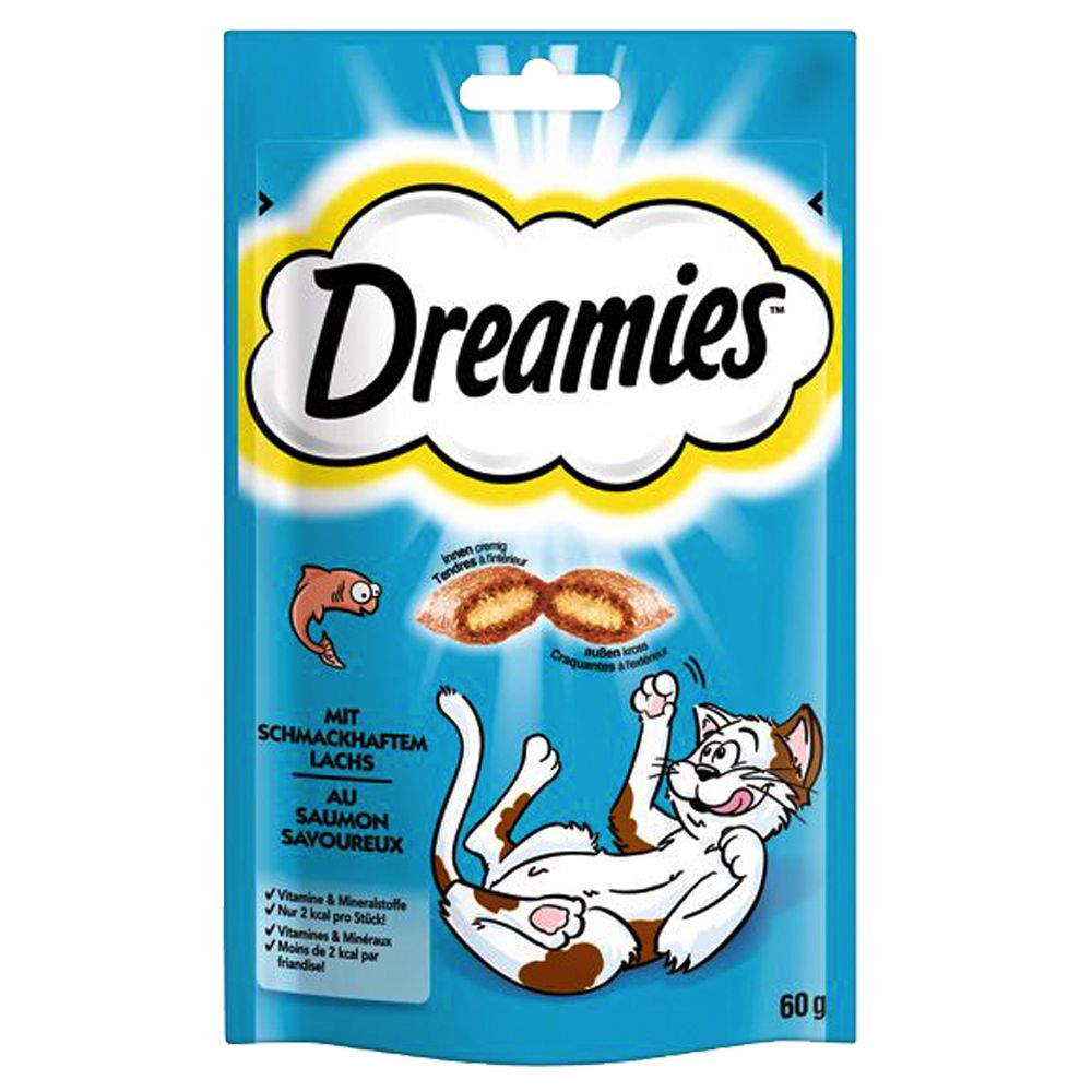 Dreamies Cat Treats 60g - with Salmon