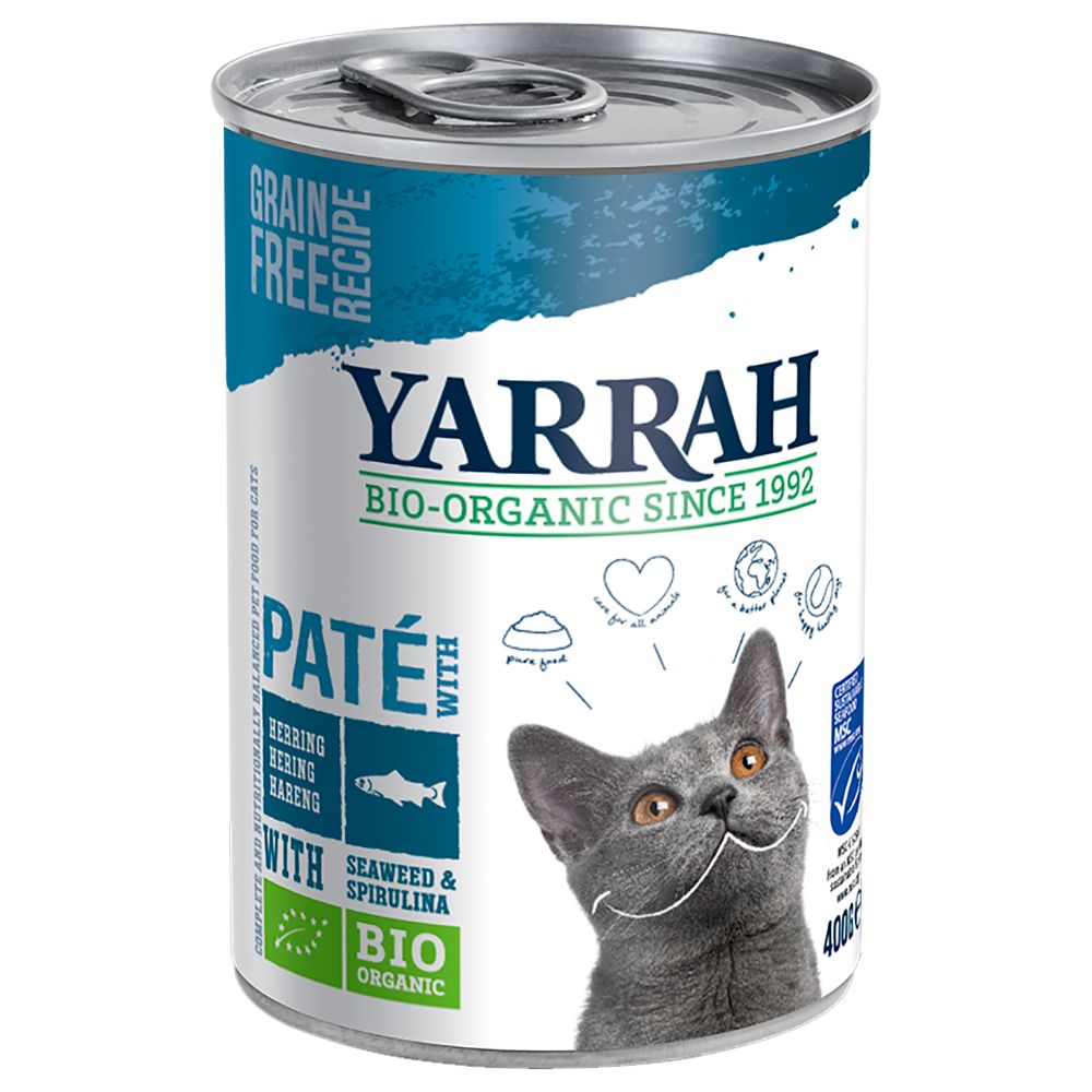 Yarrah Organic Pâté Saver Pack 12 x 400g - Organic Chicken