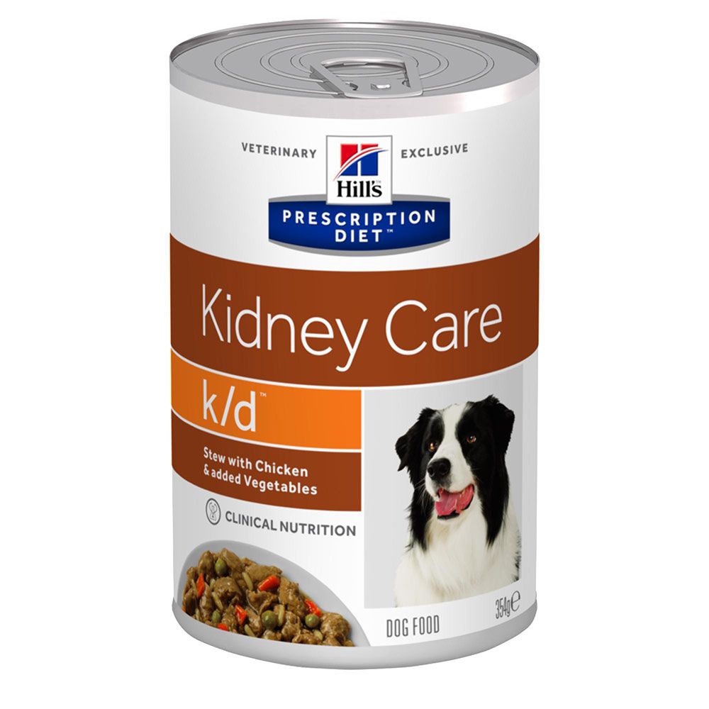 Hill's Prescription Diet Canine k/d Kidney Care Stew - Chicken - Saver Pack: 24 x 354g
