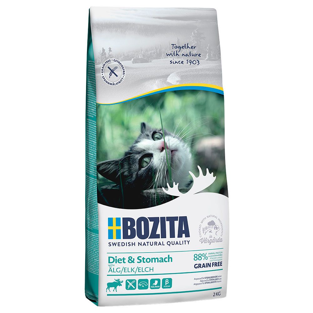 Bozita Grain Free Diet & Stomach - Elk - Economy Pack: 2 x 10kg