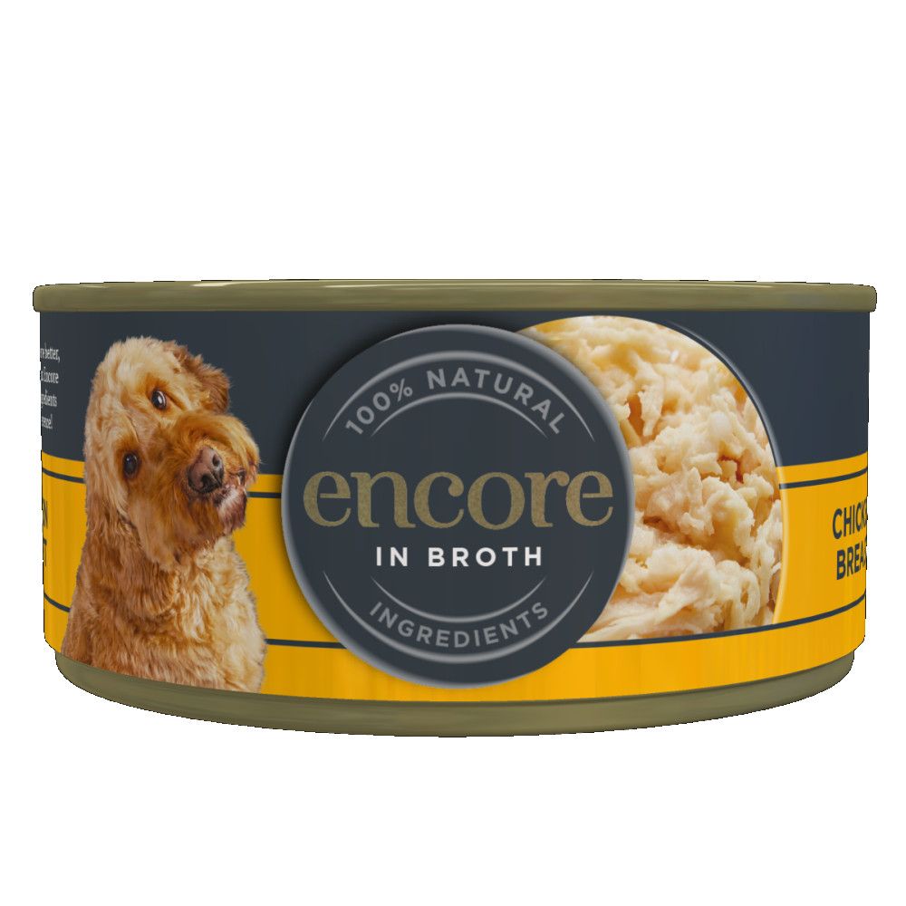 Encore Dog Tin 12 x 156g - Chicken Breast with Rice
