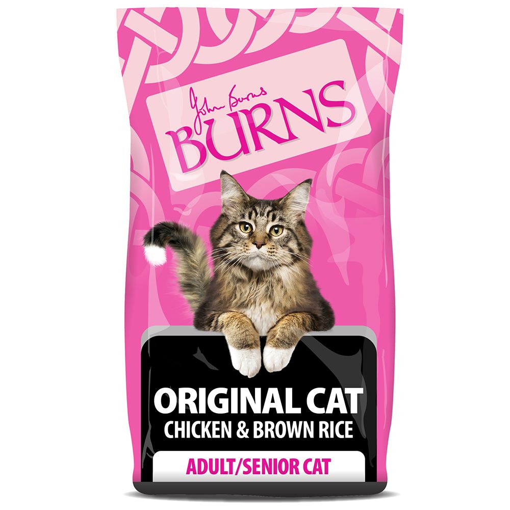Burns Original Adult Dry Cat Food - Chicken & Brown Rice - Economy Pack: 2 x 2kg