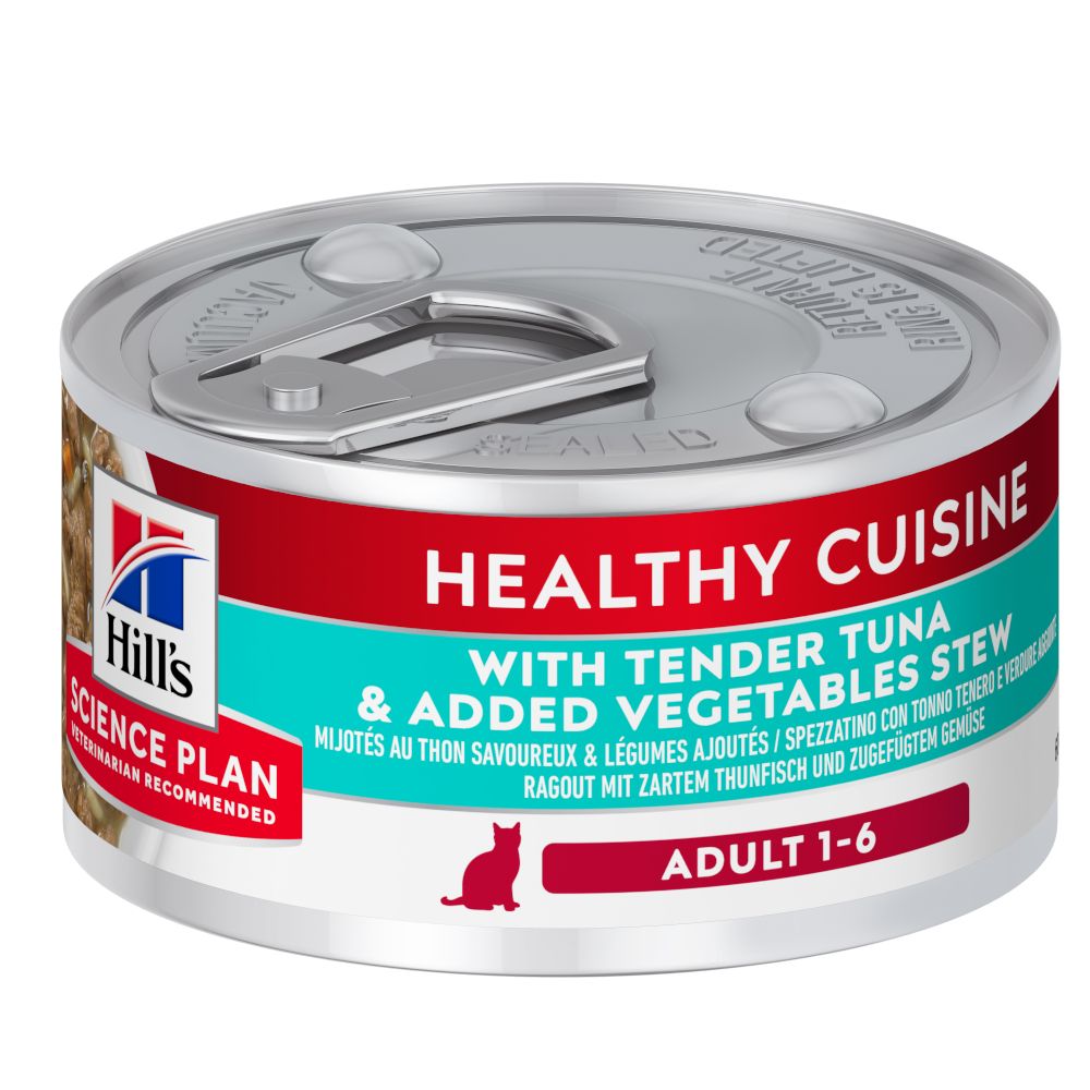 Hill's Science Plan Adult Healthy Cuisine - Tuna and Vegetable Stew - 12 x 79g