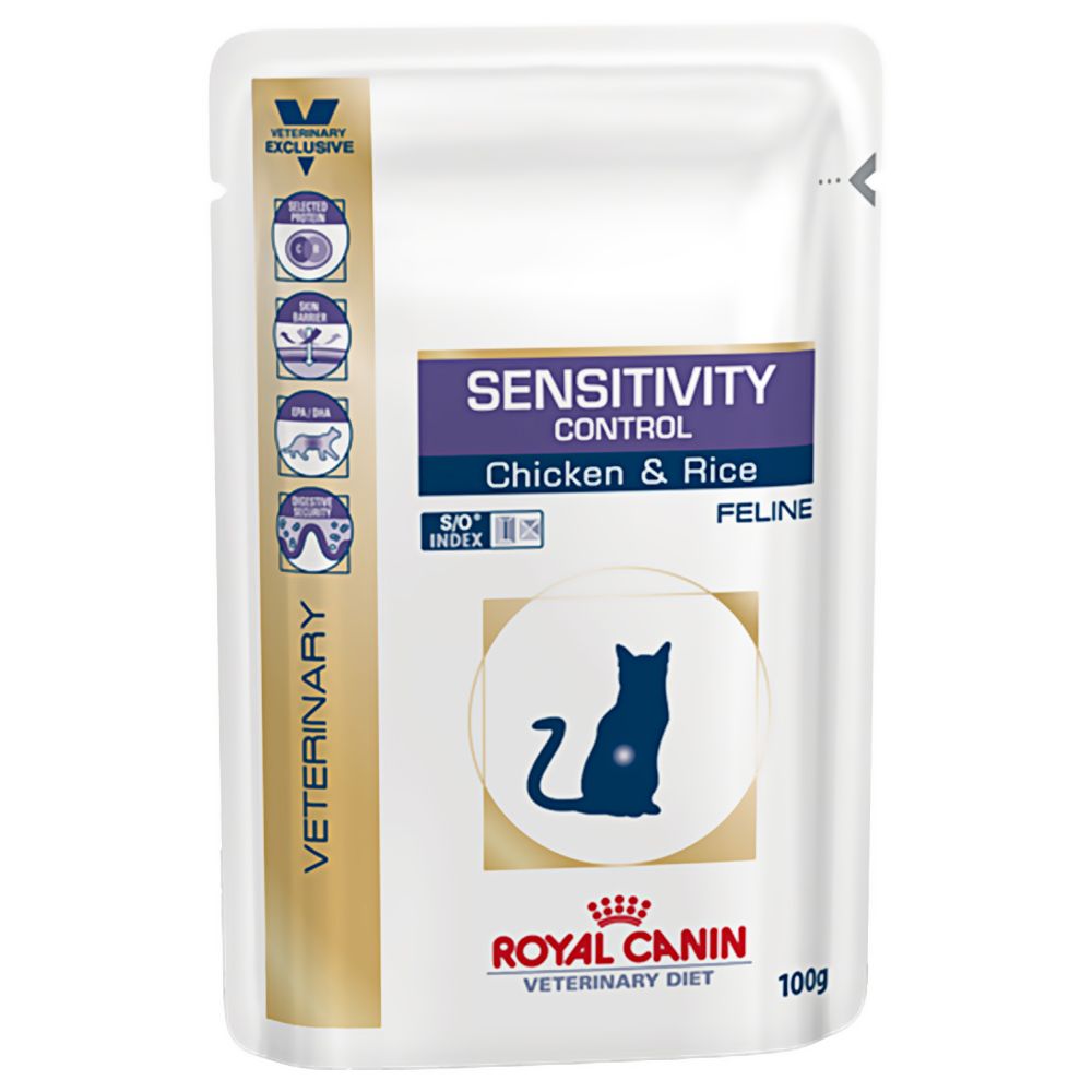 Royal Canin Veterinary Cat - Sensitivity Control Chicken - Saver Pack: 48 x 85g