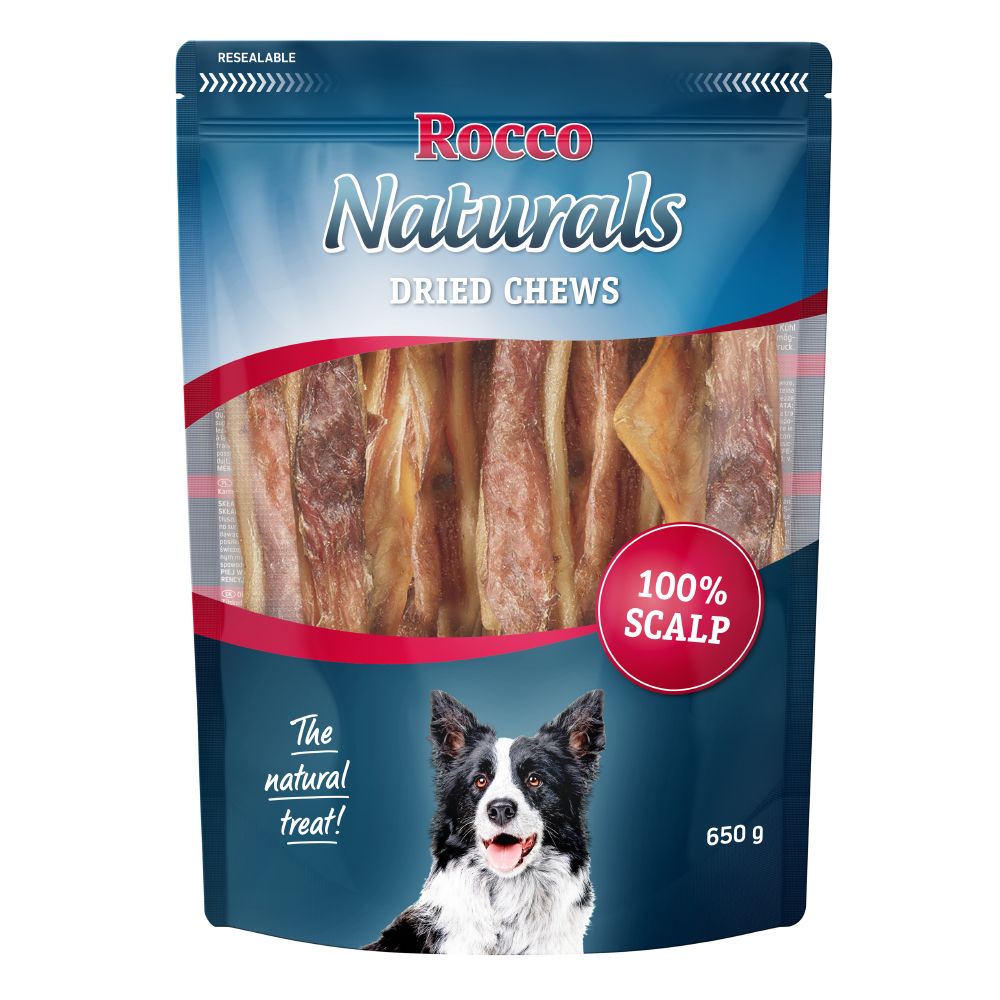 Rocco Beef Scalp Dog Chews - 650g