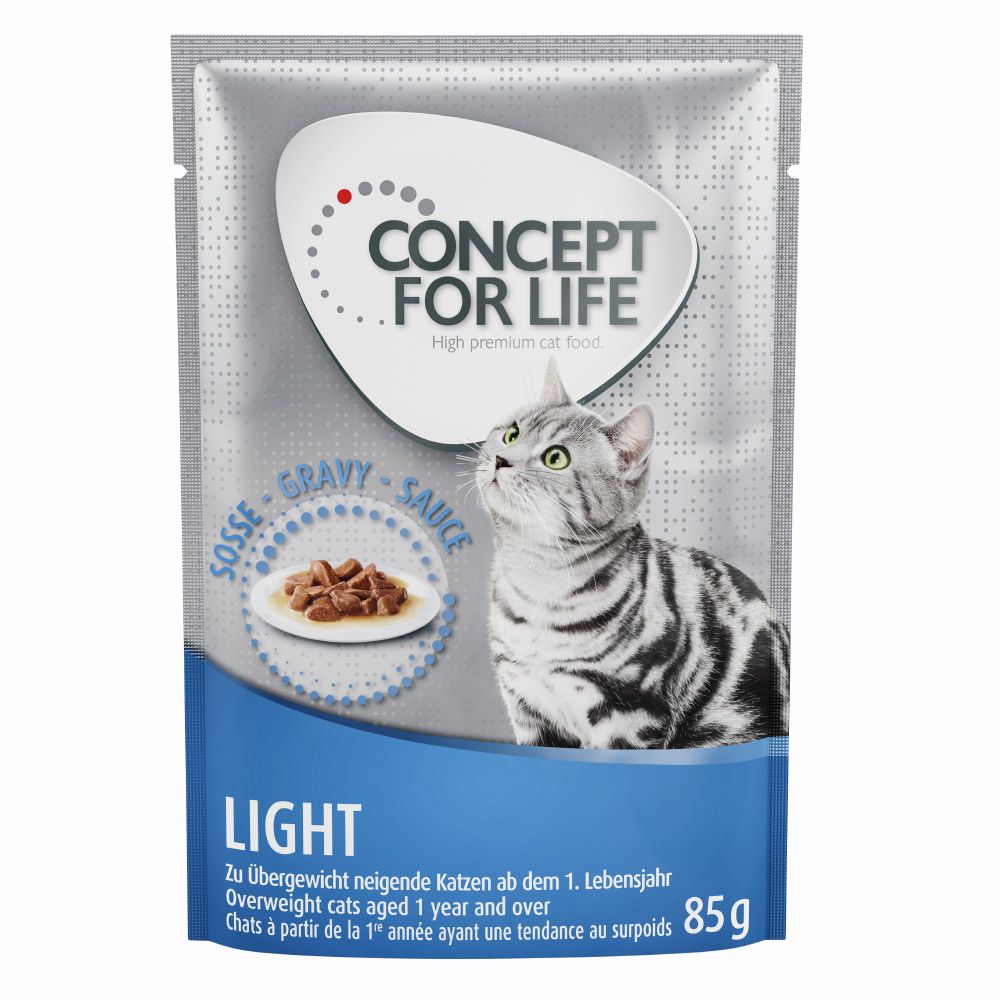 Concept for Life Light - in Gravy - 12 x 85g