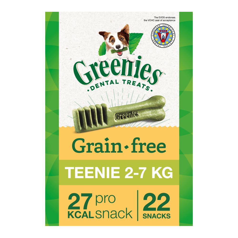 Greenies Grain-Free Dental Care Snacks 170g - Saver Pack: 3 x Large (12 Snacks)