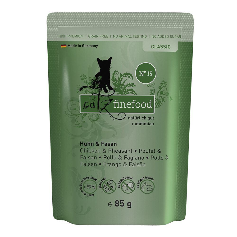 catz finefood Pouches 8 x 85g - Lamb & Rabbit