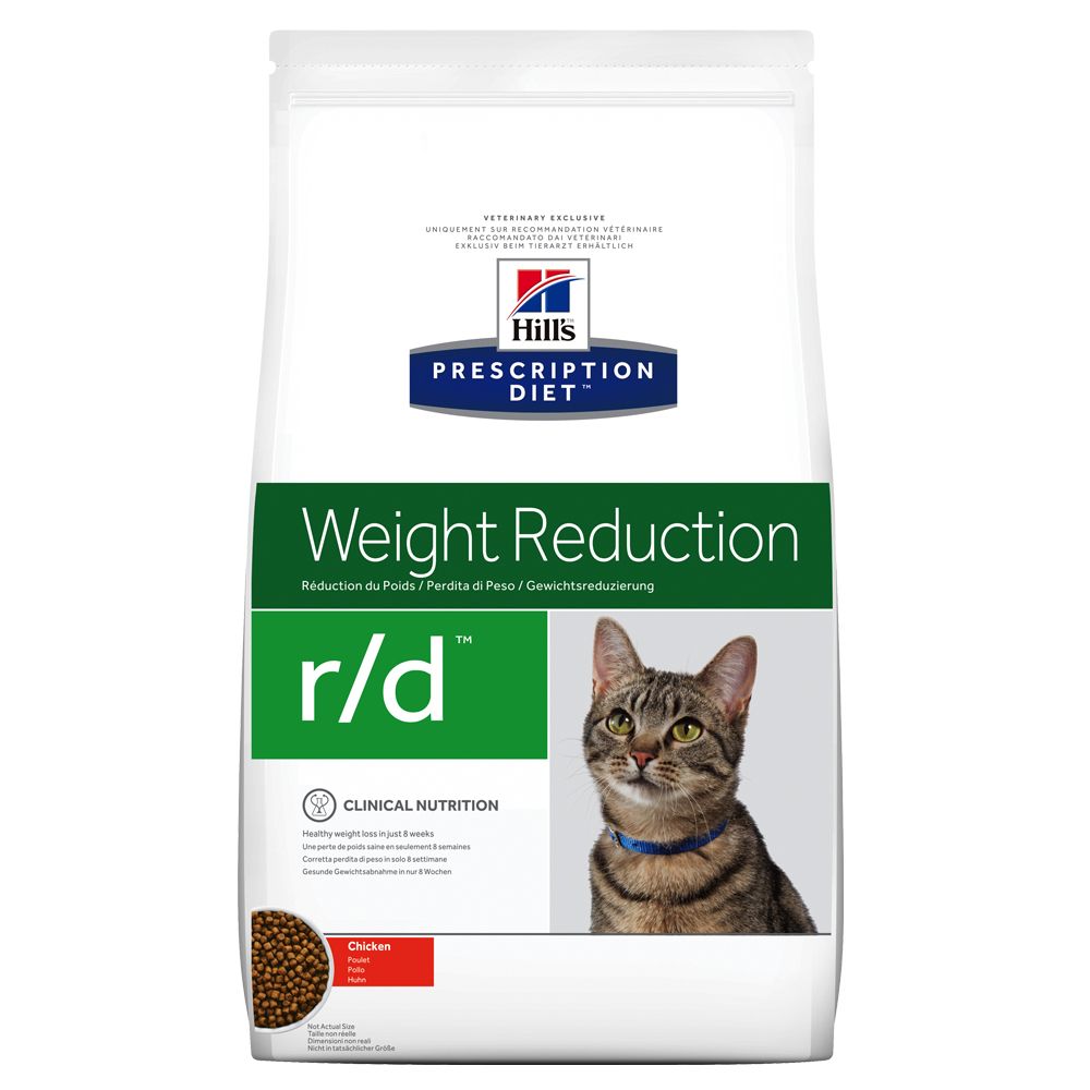 Hill's Prescription Diet Feline r/d Weight Reduction - Chicken - Economy Pack: 2 x 5kg