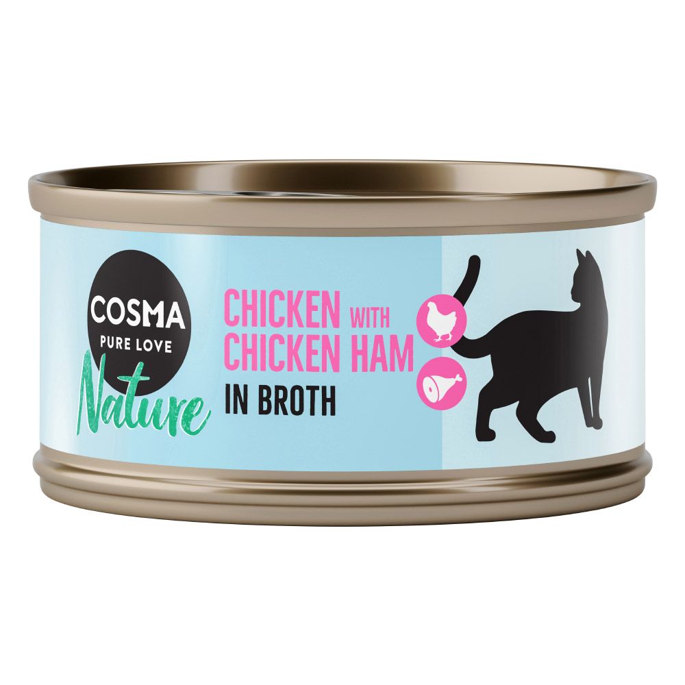 Cosma Nature Saver Pack 24 x 70g - Tuna with Lamb