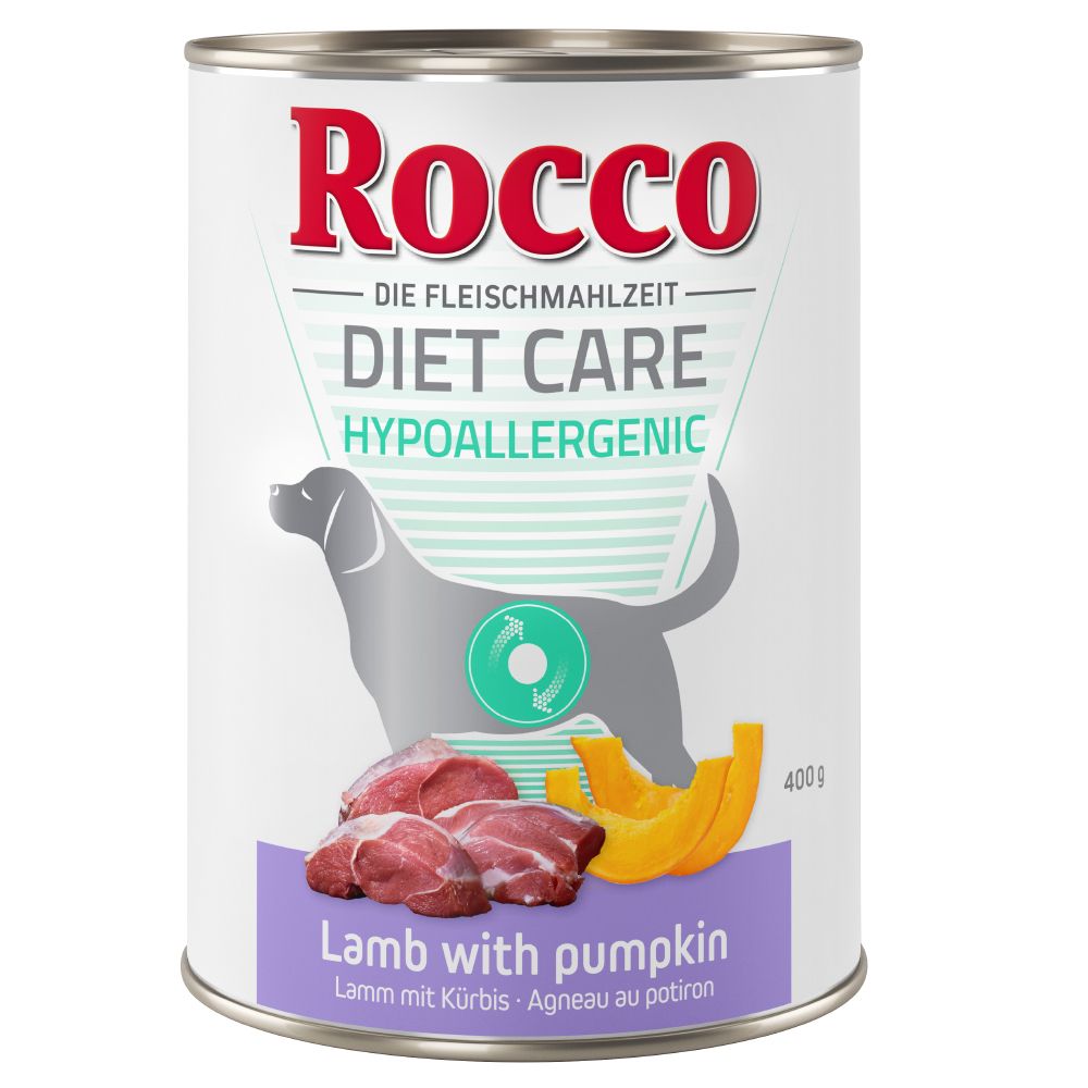 Rocco Diet Care Hypoallergenic - Lamb - Mega Saver Pack: 24 x 400g