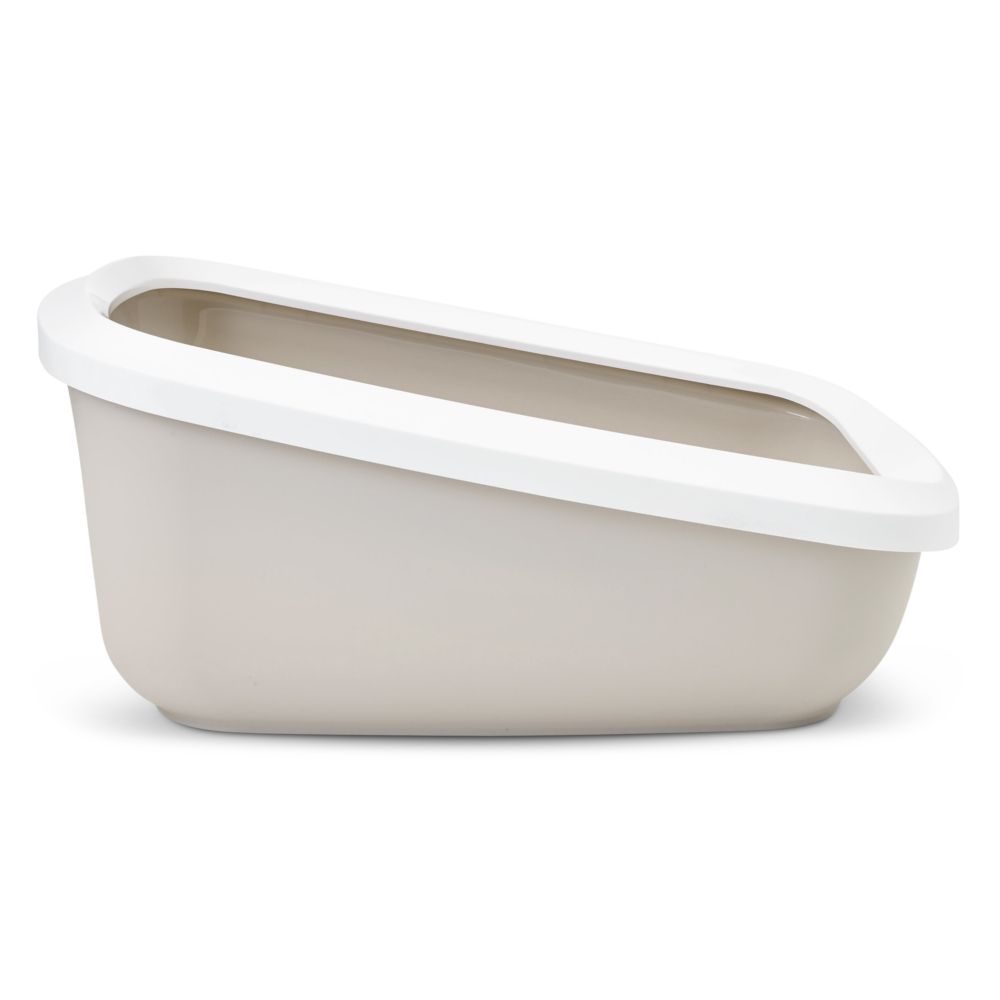 Savic Aseo Jumbo Cat Litter Tray with High Edge - 67.5cm - 6 x Bag it Up Jumbo litter tray bags