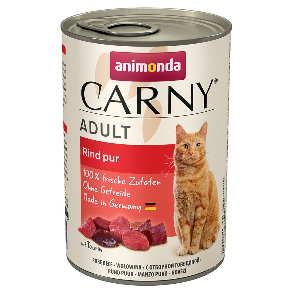 Animonda Carny Adult Saver Pack 12 x 400g - Chicken, Turkey & Rabbit