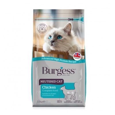 Burgess Neutered Cat - Economy Pack: 2 x 10kg
