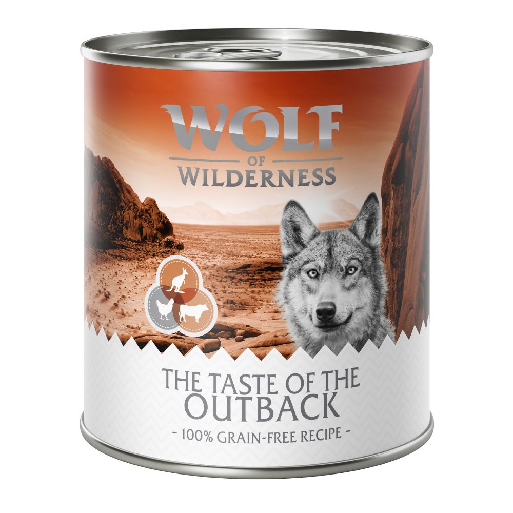 Wolf of Wilderness Adult "The Taste of" 6 x 800g - The Taste of Scandinavia - Reindeer, Salmon, Chicken