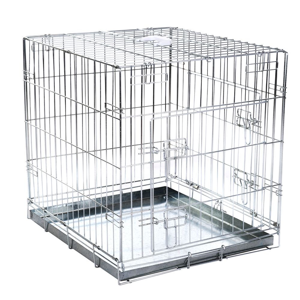 Double Door Crate - Size L: 89 x 60 x 66 cm (L x W x H)