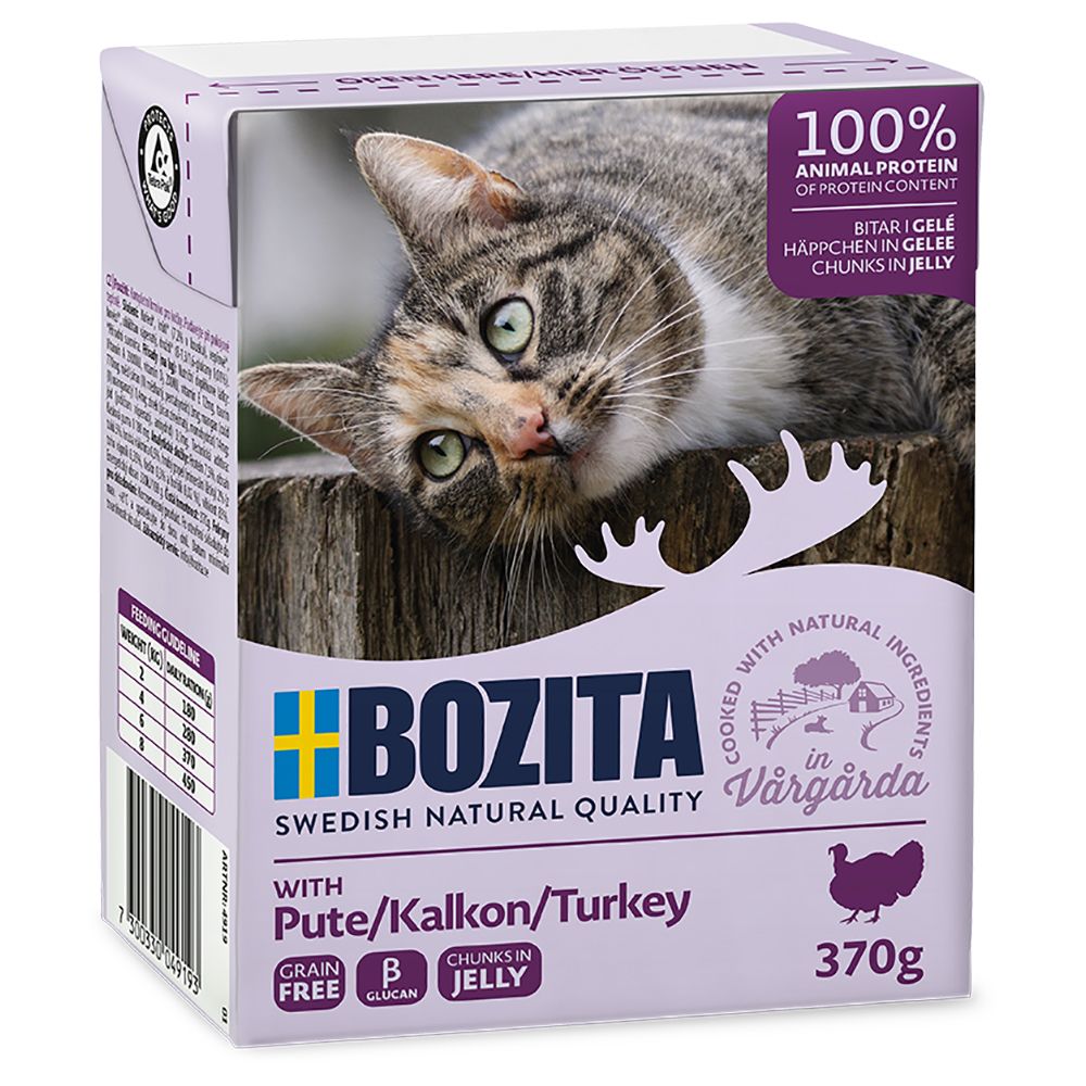 Bozita Chunks in Jelly 6 x 370g - Lamb