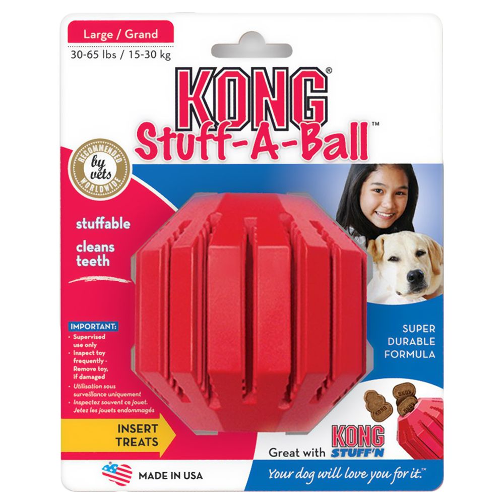 KONG Stuff-A-Ball - Large: approx. diameter 9cm