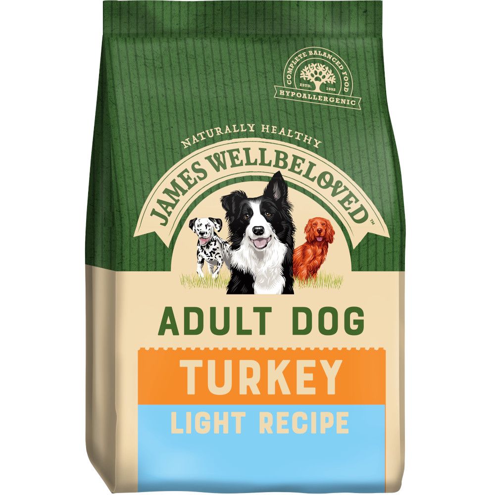 James Wellbeloved Light - Turkey & Rice - Economy Pack: 2 x 12.5kg