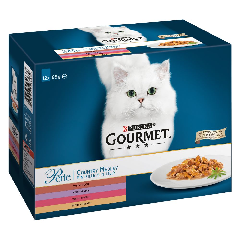 Gourmet Perle Pouches Mixed Pack - 12 x 85g Seaside Duo