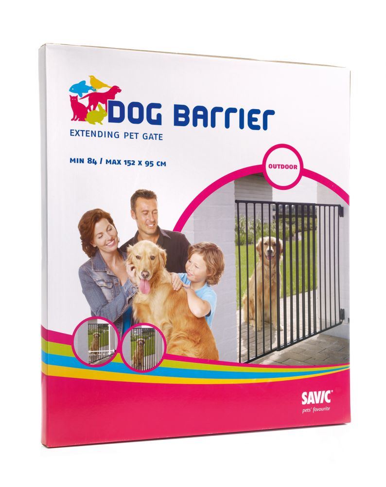 Savic Outdoor Dog Gate - 95 x 84 -152 cm (L x W)