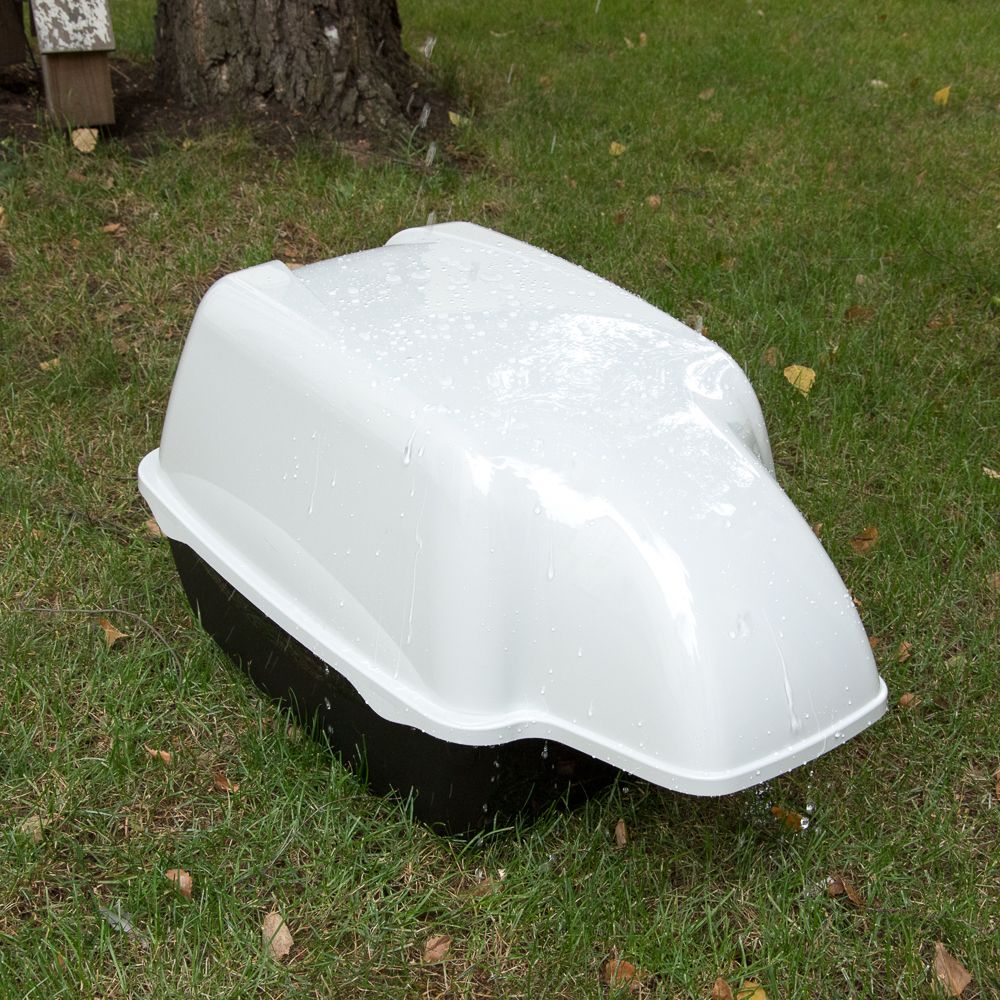 Ferplast Outdoor Cat Litter Tray - 74 x 43 x 41.5 cm (L x W x H)