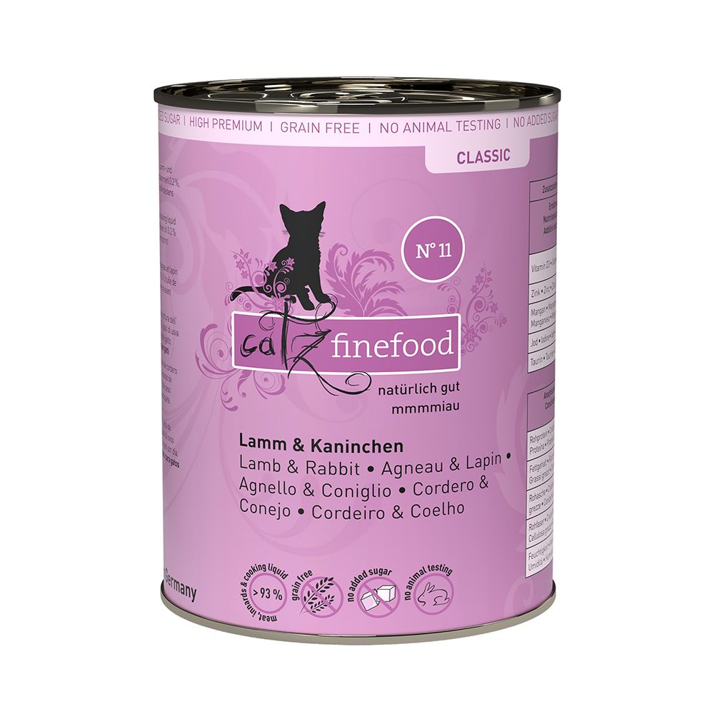 catz finefood Can 6 x 400g - Chicken & Pheasant