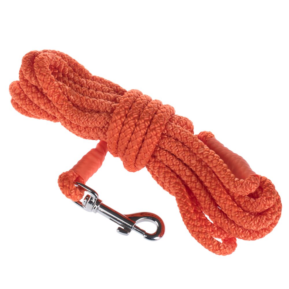 Heim Long Dog Training Lead - Orange - 10m
