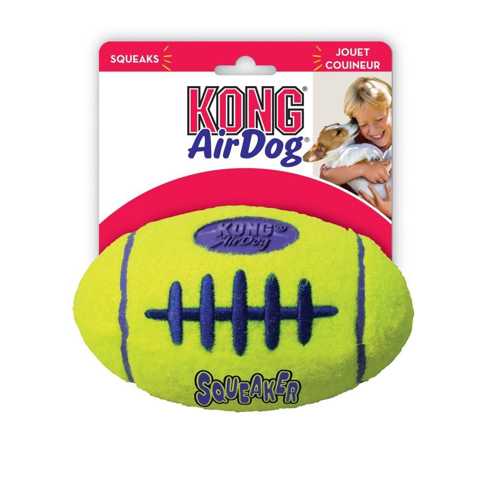 KONG AirDog American Football with Squeaker - Large