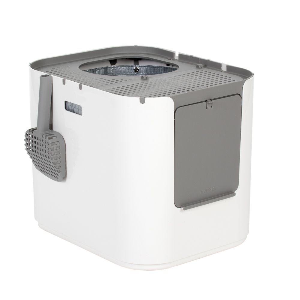 Modkat XL Cat Litter Box - White