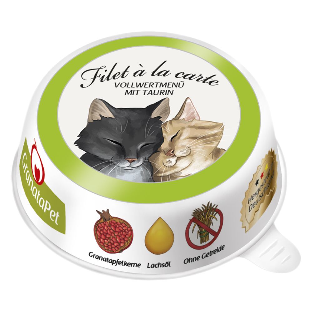 GranataPet Filet à la Carte 6 x 85g - Mixed Pack (4 Varieties)