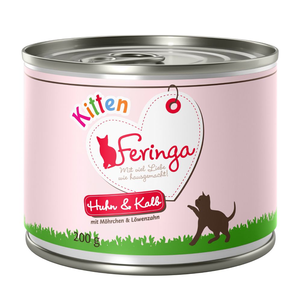 Feringa Menu Kitten 6 x 200g - Turkey