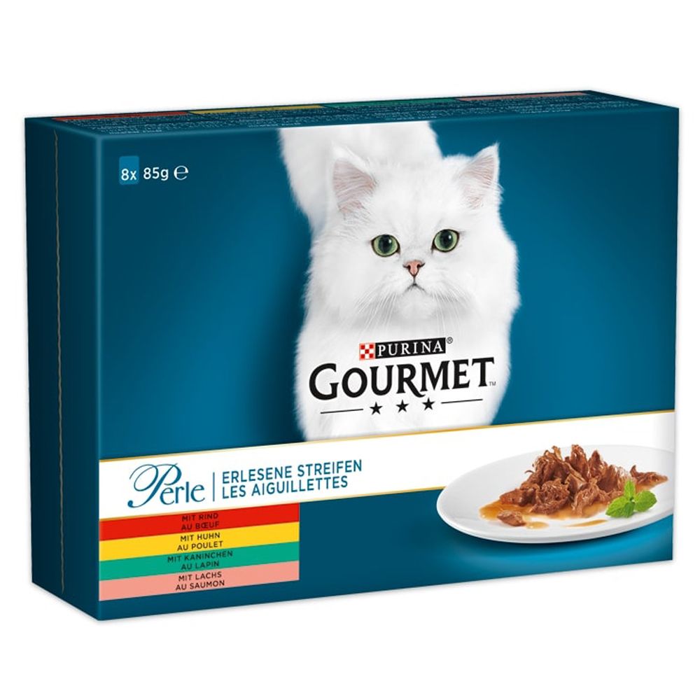 Gourmet Perle Mixed Trial Pack 8 x 85g - Delicate Fillets
