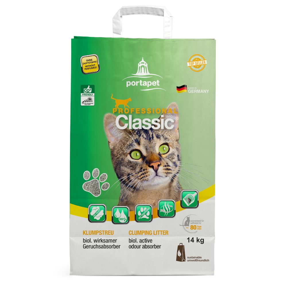 Professional Classic Cat Litter with Odour Neutraliser - 14kg