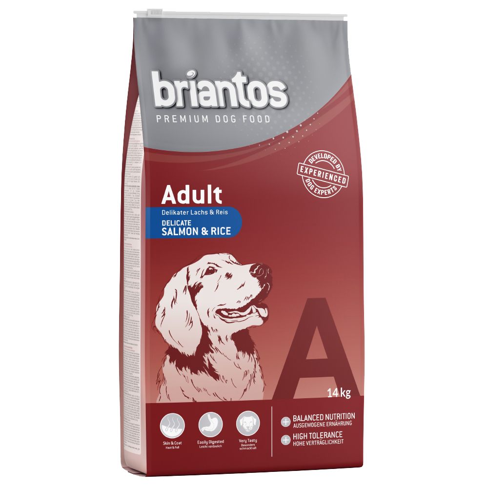 Briantos Adult Salmon & Rice - Economy Pack: 2 x 14kg